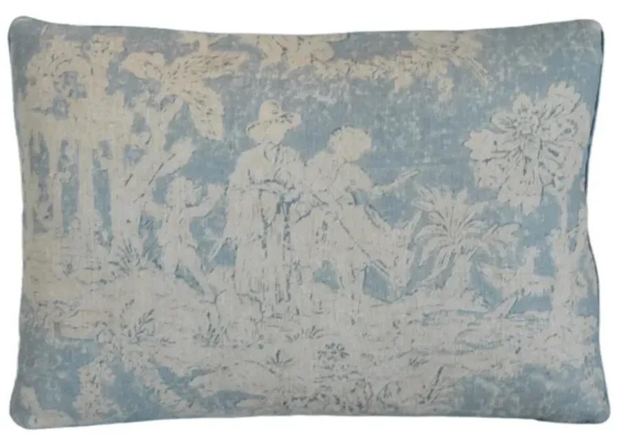 Rose Cummings Romantic Toile Pillow