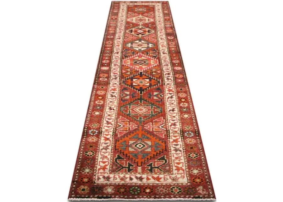 1960s Turkish Oushak Runner-2'8"x 11'9"