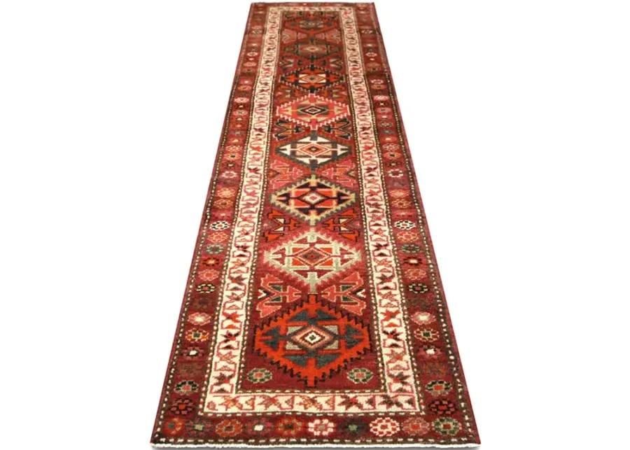 1960s Turkish Oushak Runner-2'8"x 11'9"