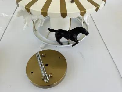 1970s Tented Carousel Chandelier