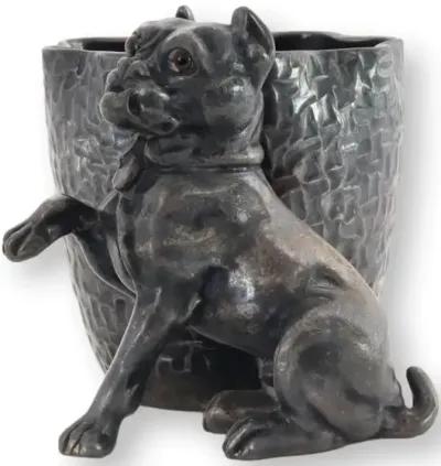 English Begging Pug Toothpick Holder