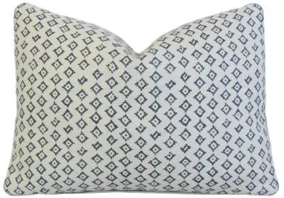 Peter Dunham Kumbh Indigo Neutral Pillow