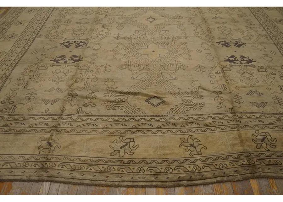 Early 20th Century Turkish Oushak Carpet