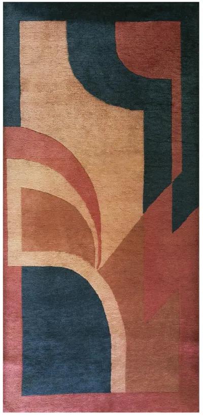 1920s Chinese Art Deco Carpet 2'10''x5'9