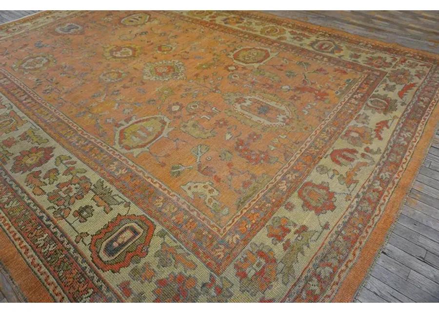 19th Century Turkish Oushak Carpet - Blue