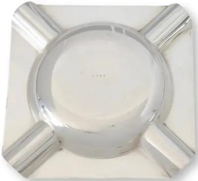 1980s HMS Battleaxe Dining Room Ashtray - Silver