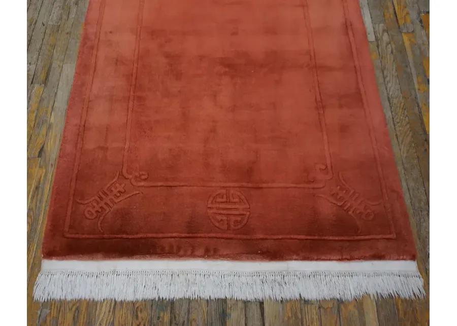 1930s Chinese Art Deco Carpet - Red