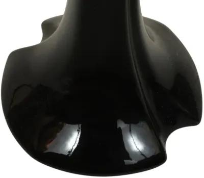 Royal Haeger Ceramic Candle Holders - Black