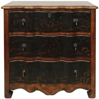 Chinoiserie Bachelor Chest by Hooker - Black