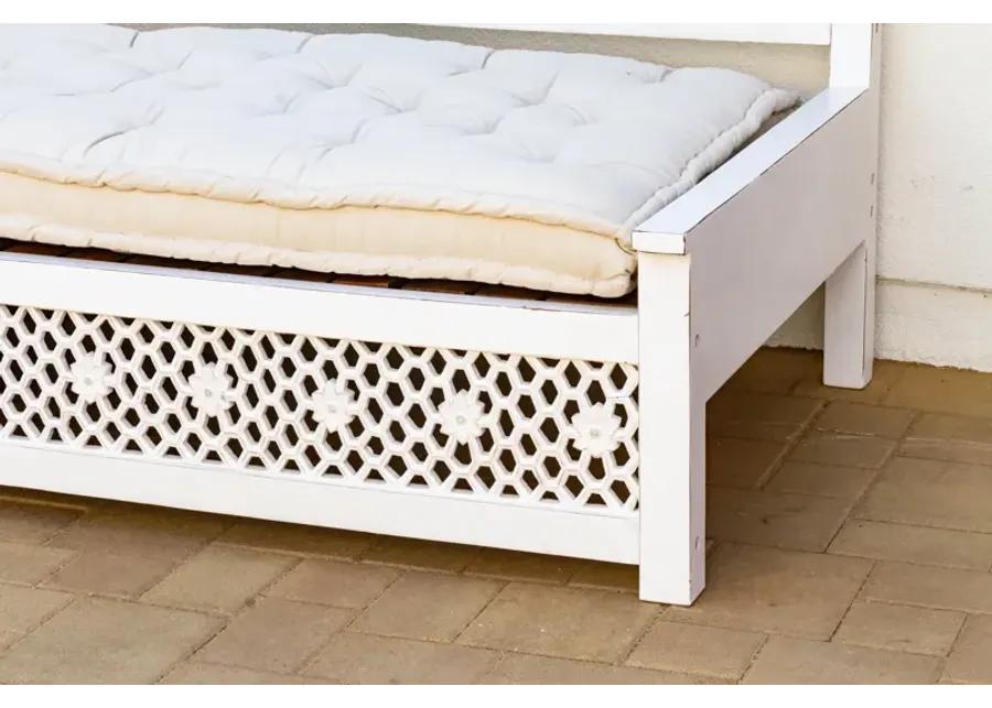 Moorish Floral Pearl Daybed Sofa