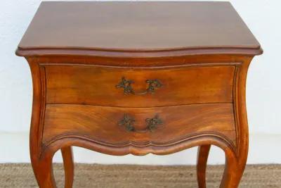 Mid-Century French Walnut Small Dresser