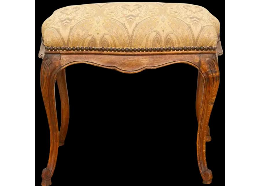 Graceful Mid 20th Century French Stool