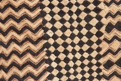 Lattice African Kuba Cloth Panel