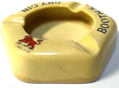 Gordon’s Dry Gin English Pub Ashtray - Yellow