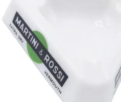 Martini & Rossi French Ashtrays - a Pair - Green