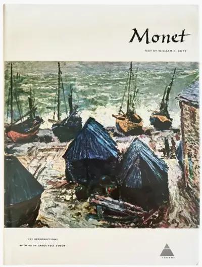 Monet Hardcover Art Book - Grey