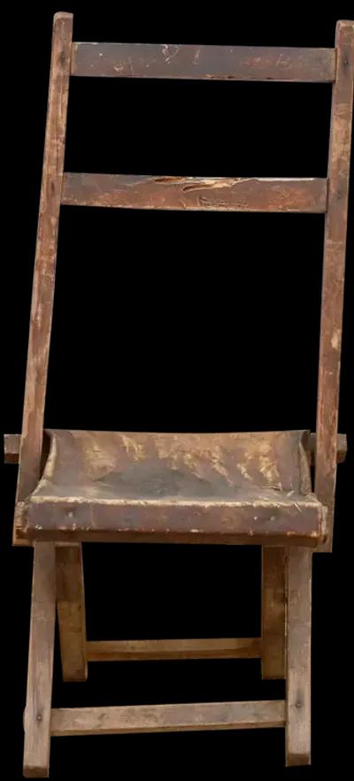 Antique Folding Travelers' Chair