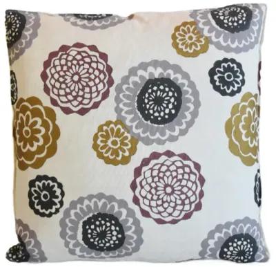 Galbraith & Paul Zinnia Floral Pillow