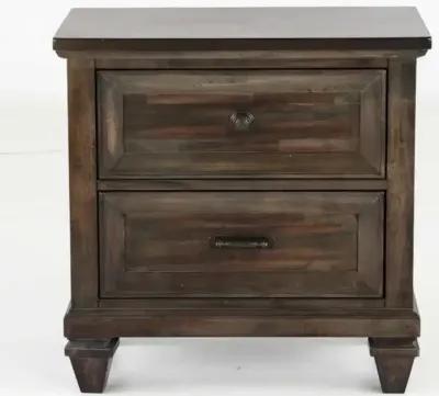 Sevilla Walnut Brown Nightstand