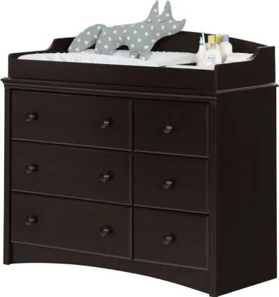 Angel Espresso Dresser & Changing Table - South Shore