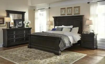 Caldwell Dark Brown Queen Bed