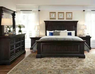 Caldwell Dark Brown Queen Bed