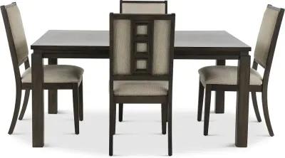 Hartford Gray 5 Piece Dining Set