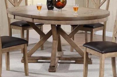 Grandview Mushroom Round Dining Table