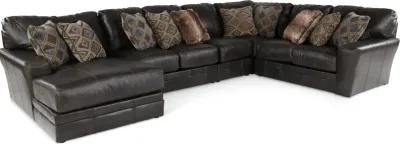 Denali Steel Gray 5 Piece Sectional