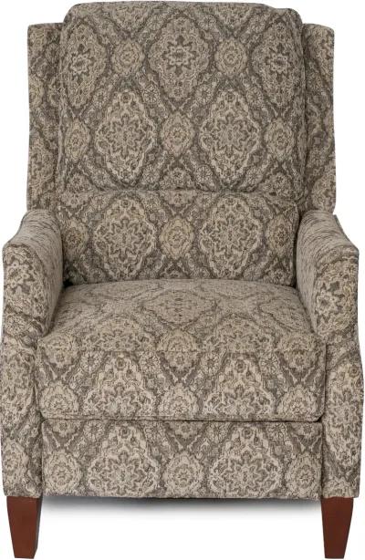 Sandlewood Beige High-Leg Pushback Recliner