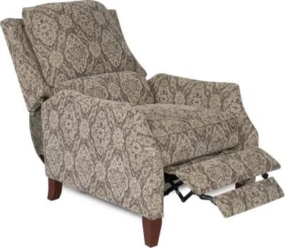 Sandlewood Beige High-Leg Pushback Recliner