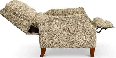 Sandlewood Beige High-Leg Pushback Recliner