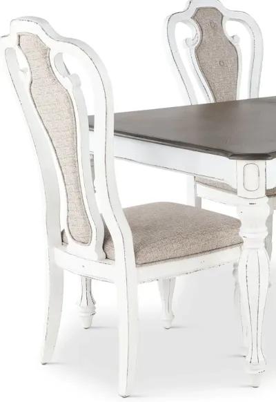 Magnolia Manor Antique White 5 Piece Dining Set