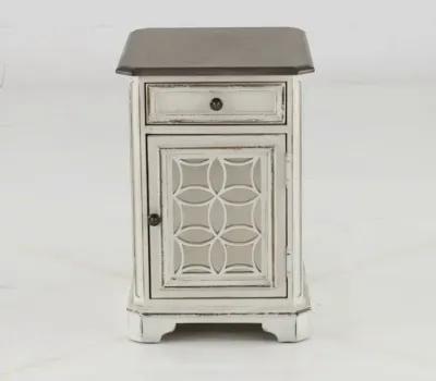 Magnolia Manor Antique White Side Table