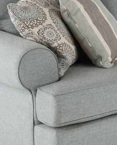 Alison Blue-Gray Sofa