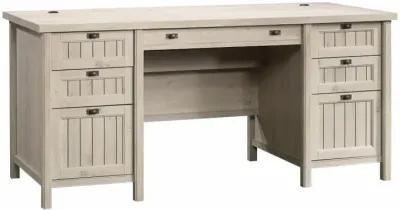 Costa Chestnut Beige Executive Office Desk