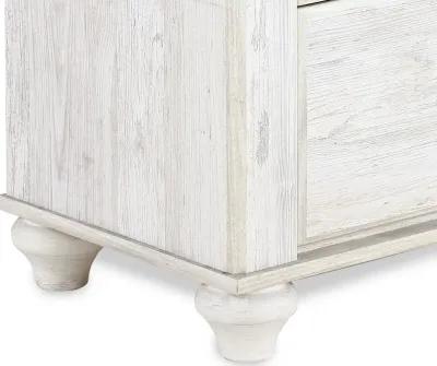 Millhaven Whitewash Chest of Drawers