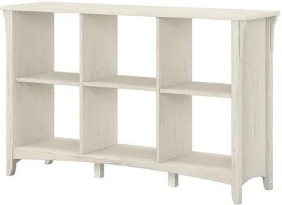 Salinas Antique White 6-Cube Organizer - Bush Furniture