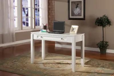 White Sit or Stand Office Desk - Powered