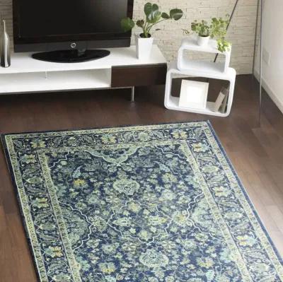 Everek Navy Blue 8 x 10 Rug