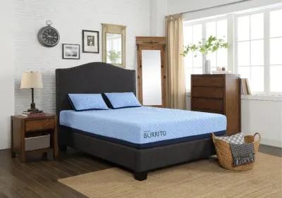 Blue Burrito Visco Gel Memory Foam Full Mattress