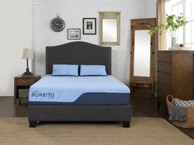 Blue Burrito Hybrid Memory Foam Full Mattress