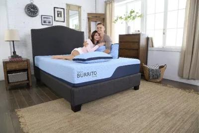 Blue Burrito Hybrid Memory Foam Full Mattress