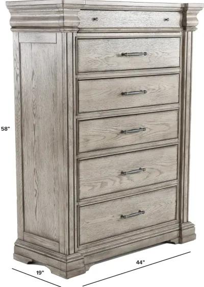 Madison Ridge Gray Chest of Drawers