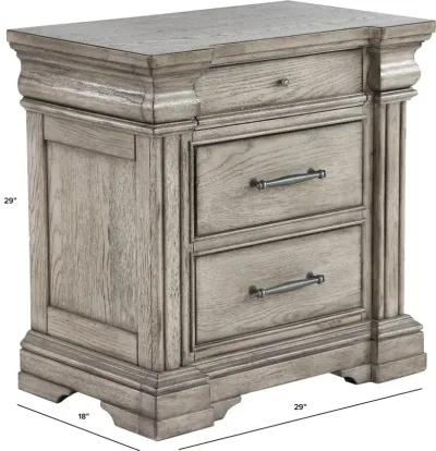 Madison Ridge Gray Nightstand