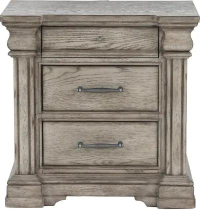 Madison Ridge Gray Nightstand