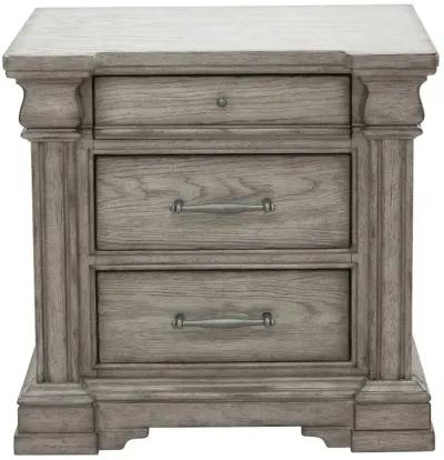 Madison Ridge Gray Nightstand