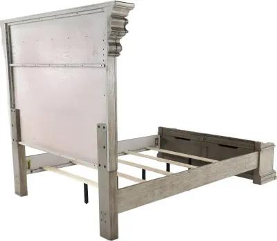 Madison Ridge Gray Queen Storage Bed