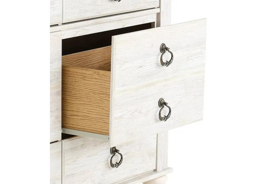 Millhaven Whitewash Youth Dresser