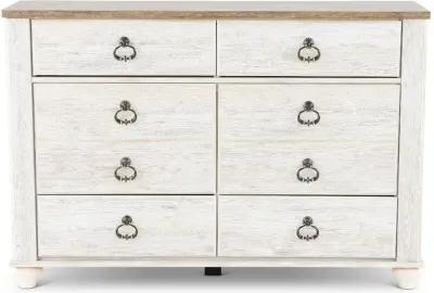 Millhaven Whitewash Youth Dresser